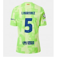 Dres Barcelona Inigo Martinez #5 Tretina 2024-25 Krátky Rukáv